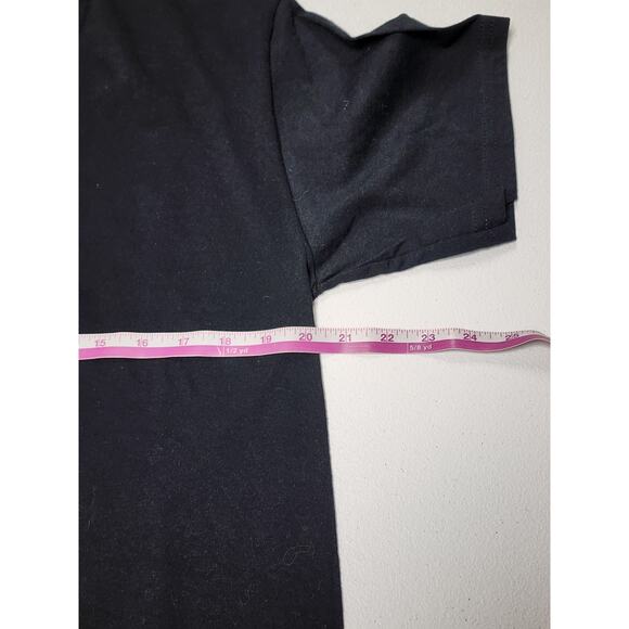 Y2K Twin Method Nu Metal Band Tee Medium Purple Logo Black Shirt - Picture 6 of 7